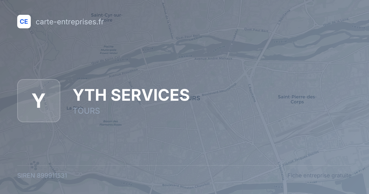 YTH SERVICES — 899911531 — fiche entreprise