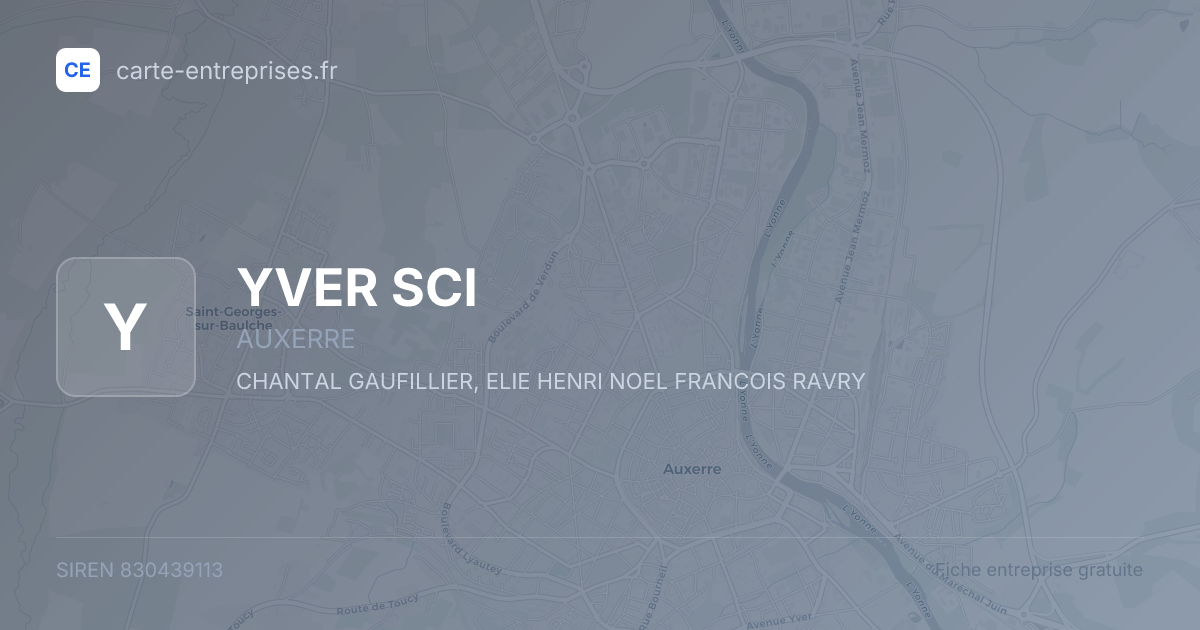YVER SCI — 830439113 — fiche entreprise