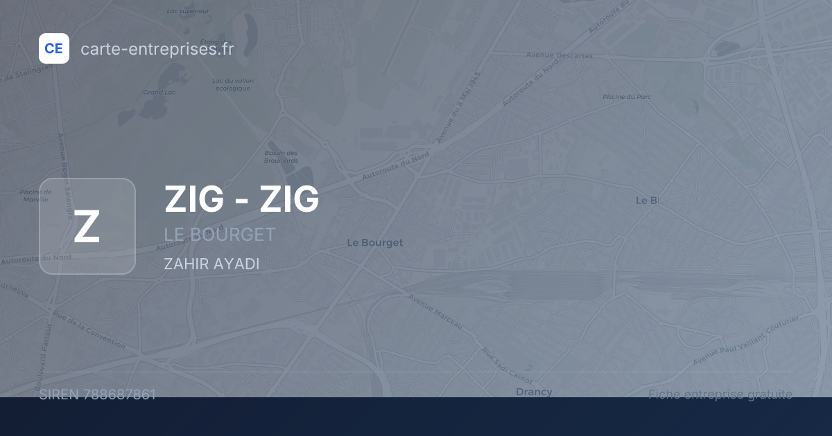 ZIG - ZIG — 788687861 — fiche entreprise