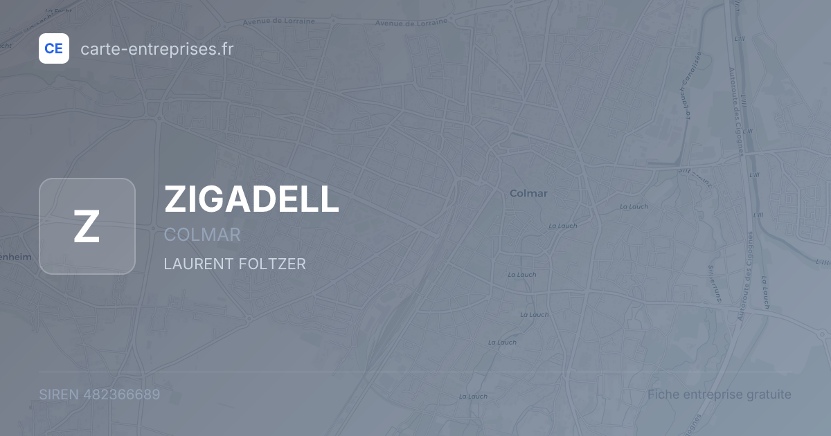ZIGADELL — 482366689 — fiche entreprise