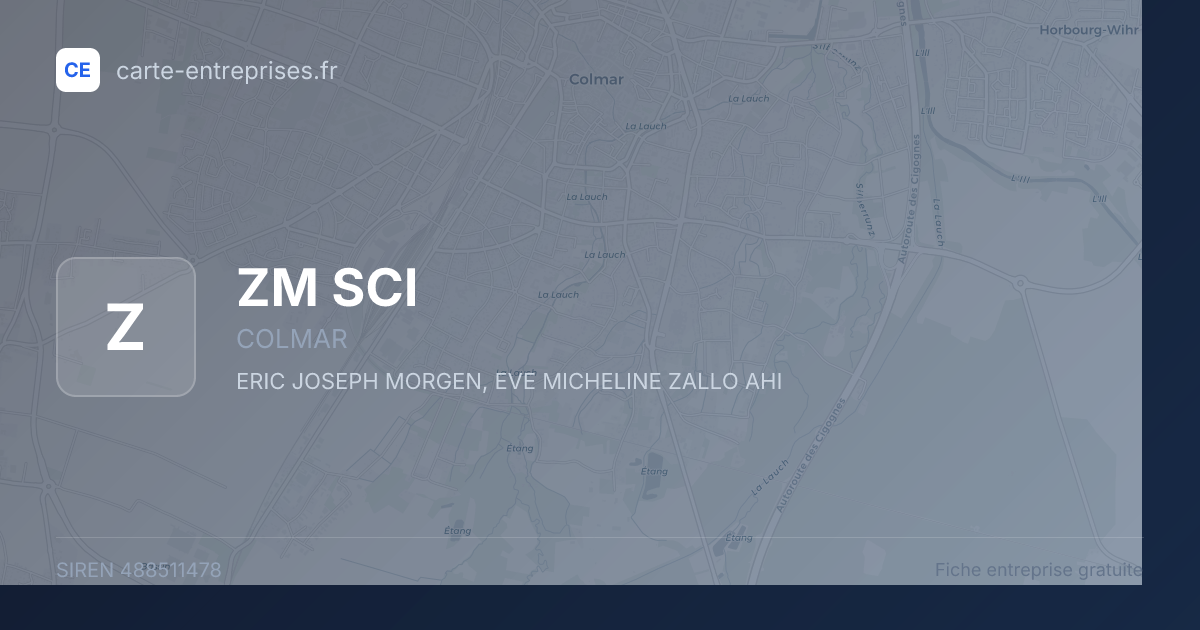 ZM SCI — 488511478 — fiche entreprise