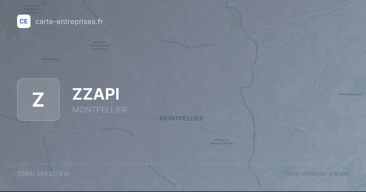 ZZAPI — 384367918 — fiche entreprise